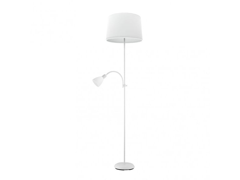  Lampadaire fabrilamp rilon e14 coloris blanc 175,5 x 40 x 40 cm 175242001 - Conforama A