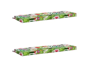 Lot de 2 coussins de banc, coussins d'assise soest 100 % polyester cf56897