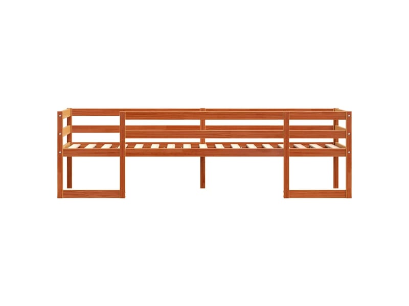  Cadre de lit pour enfants - lit jeune sans matelas  marron 80x200 cm  - Conforama E
