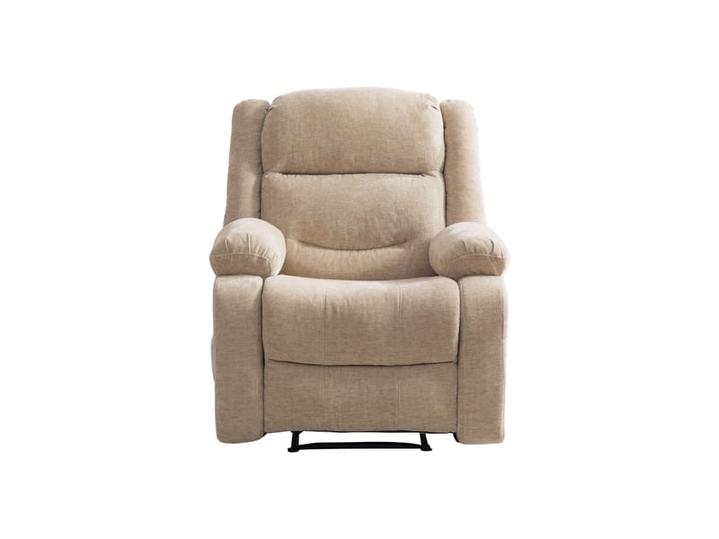  Fauteuil relax électrique avec massage chauffant, dossier et repose-pieds réglables, fauteuil massant pour salon et lecture  - Conforama A