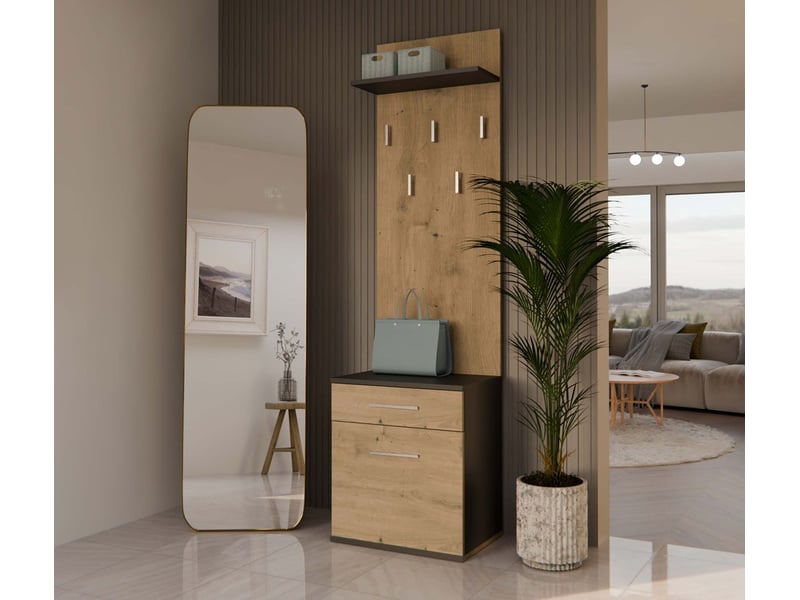  Duo duo cintre artisan anthracite  - Conforama E