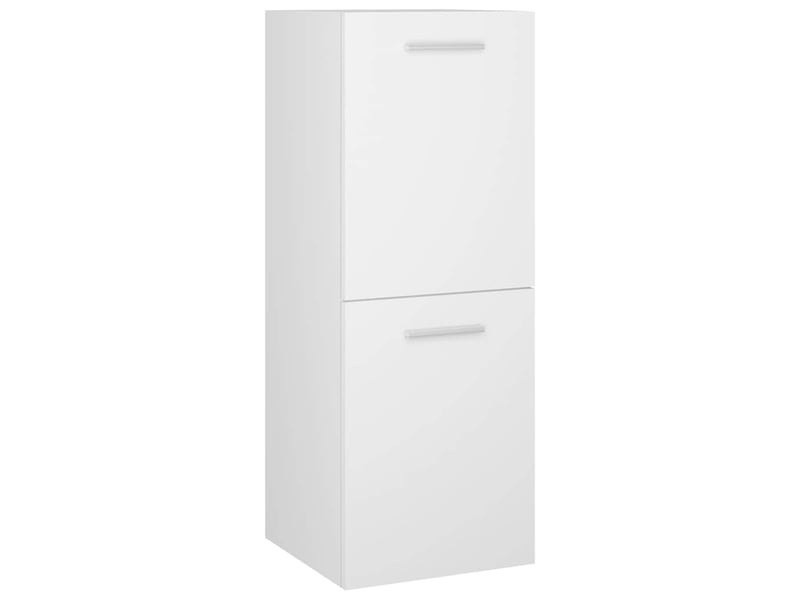  Ensemble de meubles de salle de bain blanc aggloméré cf63898  - Conforama C