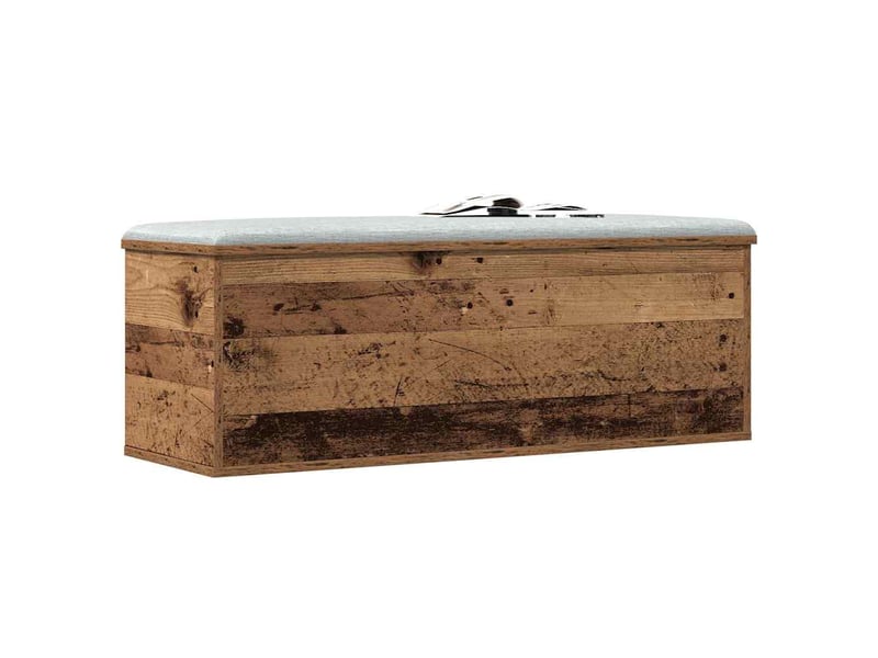  Boîte de rangement, coffre de rangement bois ancien 102x35x35 cm  - Conforama C