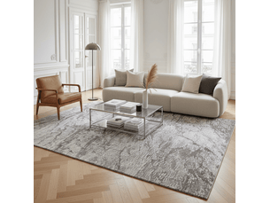 Tapis texturé aux tons naturels cliff - 120x170 cm