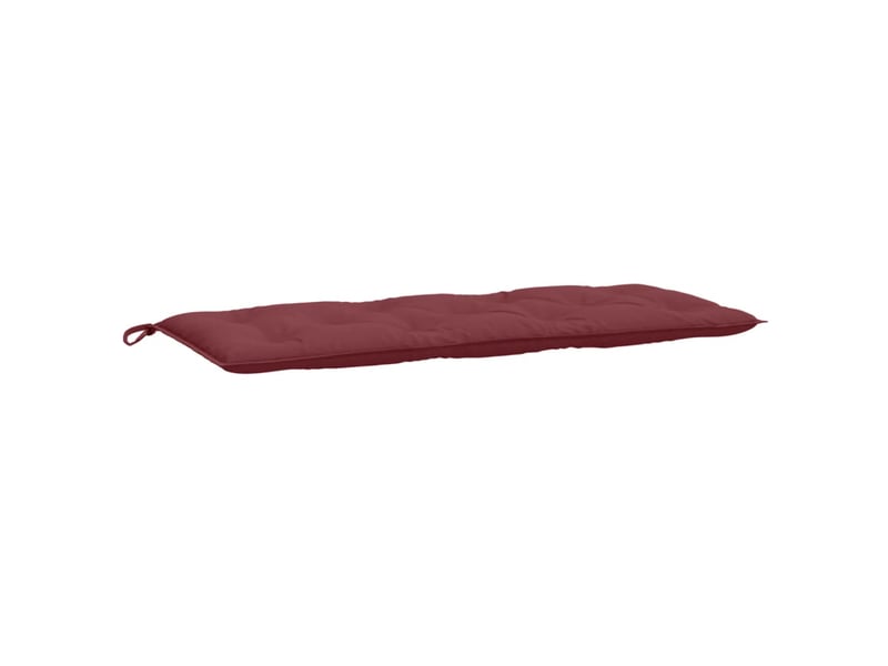  Coussin de banc de jardin, coussin d'assise rouge bordeaux mélangé tissu cf52820  - Conforama A