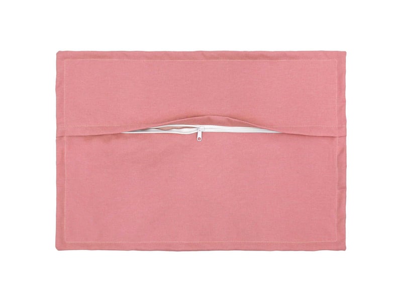 Lot de 6 coussins avec oreiller, coussins décoratifs houten rose lin synthétique cf51321 - Conforama C