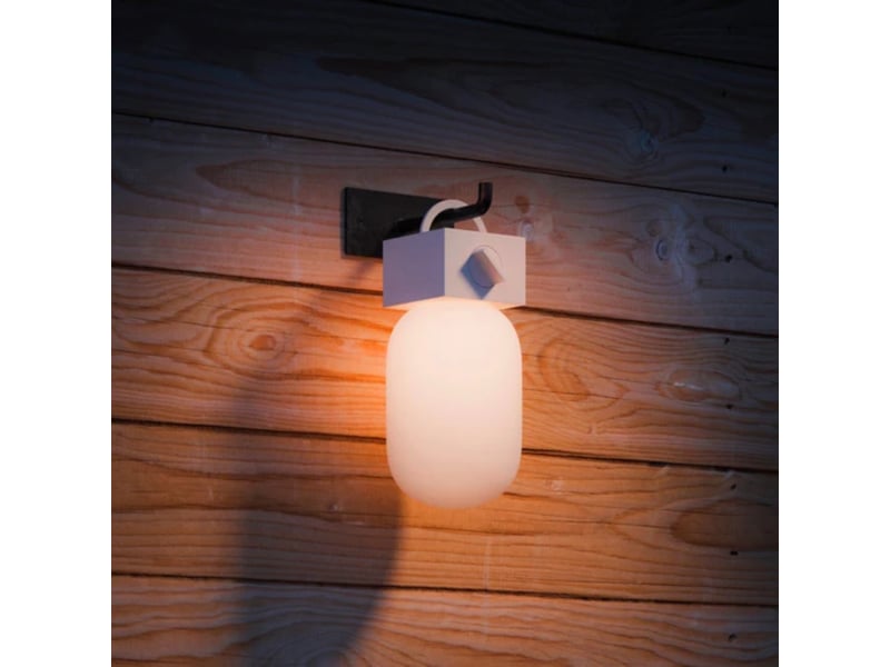  Lampe portable série pop light ipx4 avec batterie externe usb-c et câble native union beige POP-LIGHT-SAN - Conforama C