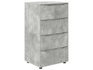 Armoire <strong></strong> <strong></strong> coloris gris largeur 60 cm