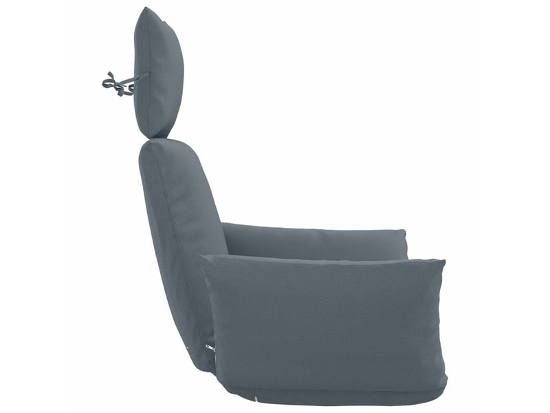 Coussin pour balançoire de chaise d'œuf, coussin d'intérieur et d'extérieur adirondack putten 100 % polyester bleu 60 x 145 x 10 cm cf50062 - Conforama D