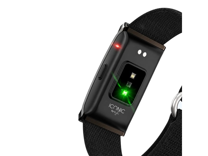  Iconic by yoghi - inbelt ii - bracelet connecté sans écran - 2 bracelets inclus - suivi santé et activité  - Conforama C