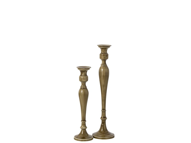 Chandelier en métal hedda 54cm vert olive  - Conforama C