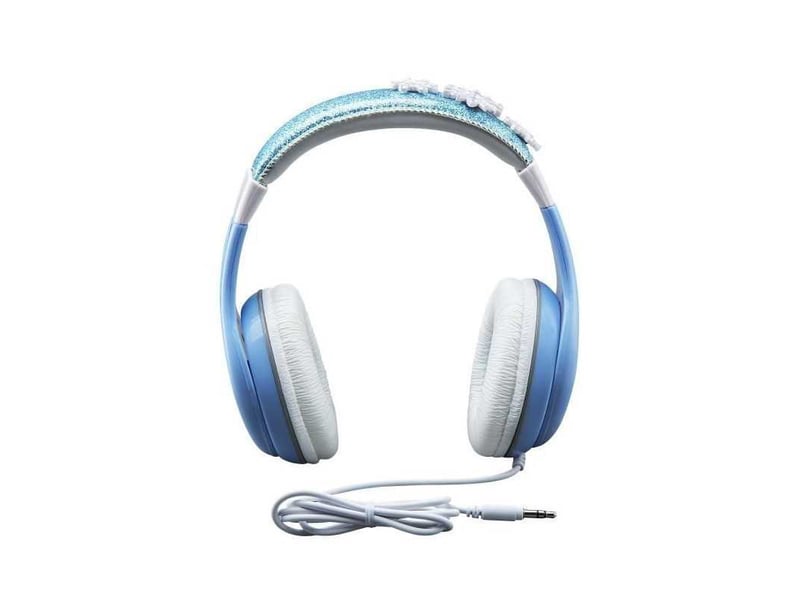  Casque filaire enfant reine des neiges 2 fr-140 arceau ajustable limiteur de volume 3,5 mm bleu TEC0092298943534 - Conforama C