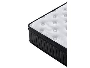 Ensemble matelas et sommier 90x190 cm Ressorts soutien Medium épaisseur 25 cm