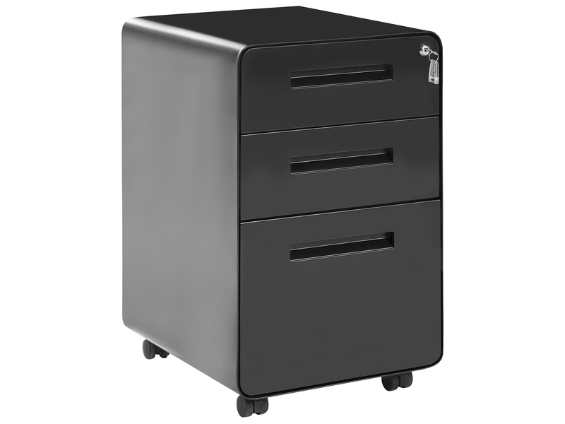  Meuble de rangement larco noir  - Conforama A