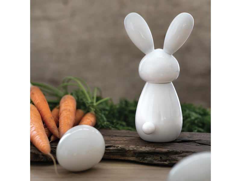  Moulin à épices de cuisine en hêtre laqué bunny  - Conforama E