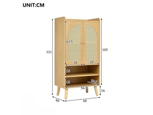Vitrine coloris naturel <strong></strong> <strong></strong> - x