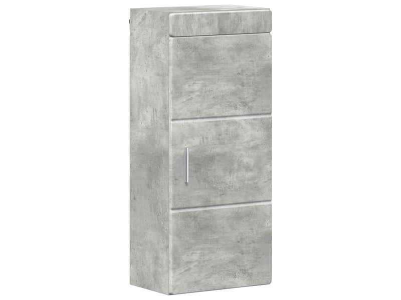 Armoire murale de salle de bain, cabinet de salle de bain tulum gris béton cf65203 - Conforama A