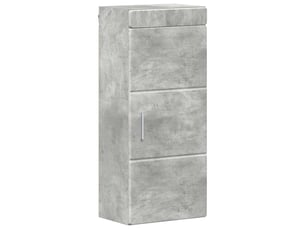 Armoire murale de salle de bain, cabinet de salle de bain tulum gris béton cf65203