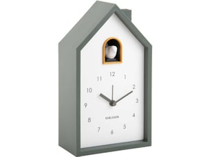 Réveil matin modern cuckoo vert jungle