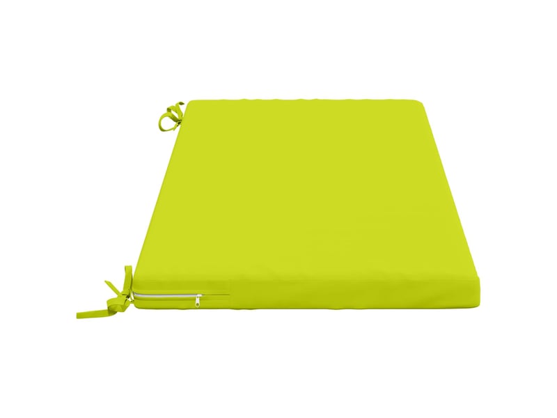  Coussin de banc, coussin d'assise, coussin de canapé soest 100 % polyester vert vif. 120 x 50 x 5 cm cf53748  - Conforama D