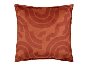 Coussin lilou carré 45x45cm rose