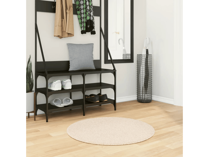  Tapis à poils courts doux lavable beige 80 cm - comfortxl 375027 - Conforama B