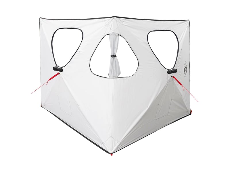 Tente de chasse blanc occultant 145x145x150 cm - Conforama A