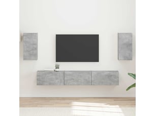 Meuble tv coloris gris 30 cm <strong></strong>  <strong></strong>