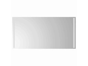 Miroir de salle de bain, miroir de toilette led avec miroir transparent 100 x 50 cm cf62555