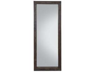 Miroir rectangulaire à fixer coloris marron <strong>WANDERLUST DECO</strong> <strong></strong> - 70 cm x 7 cm