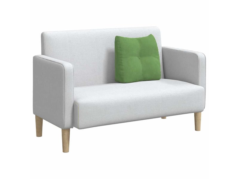  Coussin de dos, coussin de dossier vert clair 45 x 24 x 50 cm velours cf55059  - Conforama C
