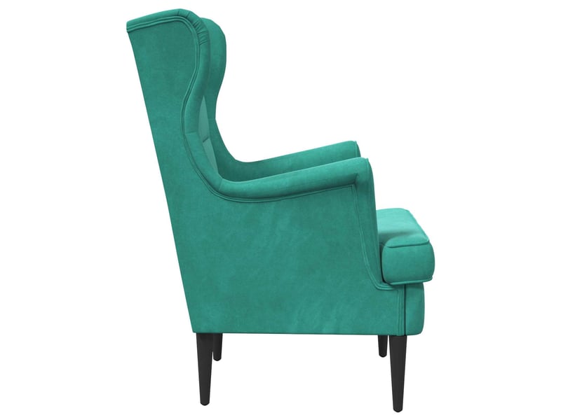  Vidaxl fauteuil turquoise velours  - Conforama E