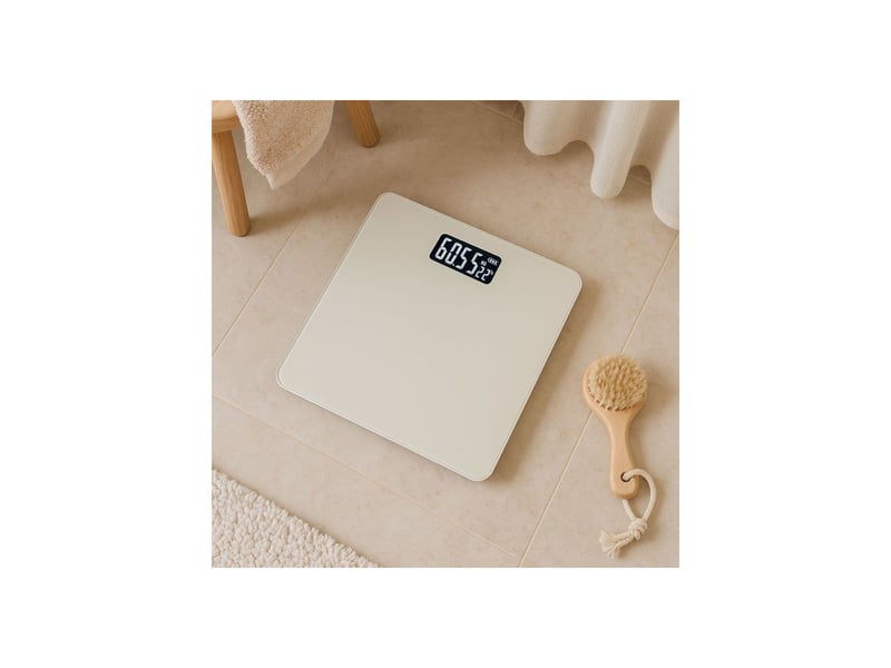  Balance pese personne electronique verre trempe 180 kg lcd retroeclairage on1001g ONL3523930110566 - Conforama B