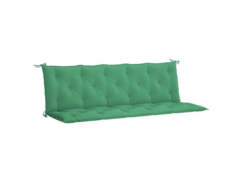  Coussin de banc de jardin, coussin d'assise vert 180x(50+50)x7 cm tissu oxford cf52856  - Conforama A