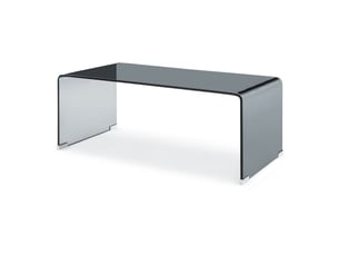 Table basse rectangulaire coloris gris  Väsas - 90 cmx90 cm