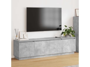 Meuble tv coloris gris 180 cm <strong></strong> <strong></strong>