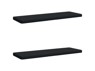 Lot de 2 coussins de banc, coussins d'assise vught 100 % polyester bleu foncé cf57877