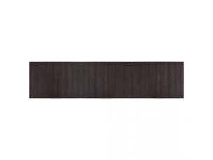 Tapis rectangulaire en bambou marron foncé 70x300 cm - comfortxl