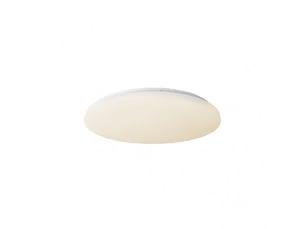Plafonnier led fabrilamp kabul blanc 12 w 1350 lm 4000 k 8.5x26x26 cm