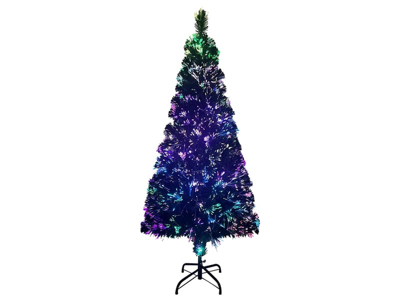  Sapin de noël - arbre de noël artificiel avec support vert 180 cm fibre optique  - Conforama C