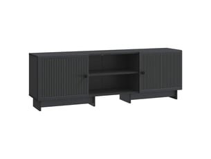 Meuble tv coloris noir 150 cm <strong></strong>  <strong></strong>