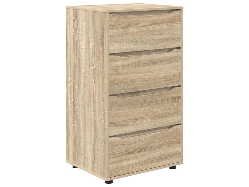  Armoires de rangement salon 60 x 48 x 105 cm bois d'ingénierie shl1480  - Conforama A