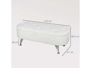 Banc  coloris blanc <strong></strong> <strong></strong>