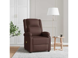 Fauteuil fixe <strong></strong> <strong></strong> Polyester marron
