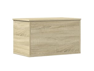 Boîte de rangement, coffre de rangement chêne sonoma 60x35x35 cm bois d'ingénierie
