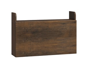 Bureau suspendu table murale table d'ordinateur murale et tablette rabattable 77 x 20 x 51 cm - avec rangements