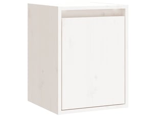 Étagère, armoire murale blanc 30x30x40 cm bois de pin massif cf40979