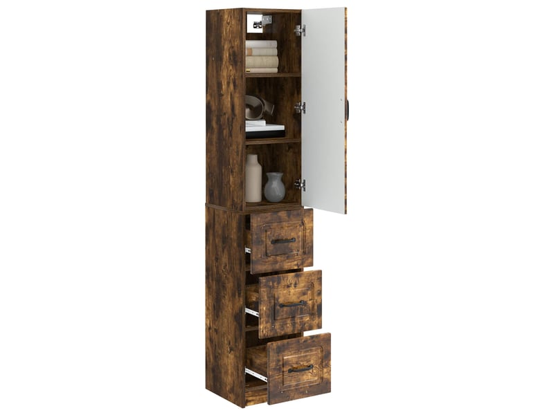  Ensemble de meubles 2 pcs, rangement de salon 33 x 34,5 x 87 cm bois d'ingénierie shl8807  - Conforama C