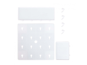 Étagère murale de chevet autocollante, forte capacité de charge, espace de rangement supplémentaire pour dortoir, chambre, salle de bain, cuisine