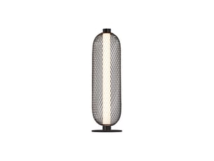 Lampe de table fabrilamp mimosa led intégrée 12w 4000 k 1320 lm noir